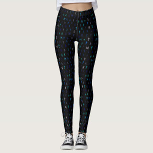 Leggings Norse En Las Piernas De La Noche