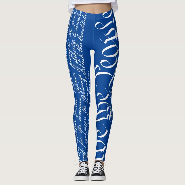 Leggings Nosotros, el pueblo (Anverso)