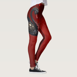 Leggings Not Your Average Swan – Spikes, Skulls & Sass. 