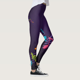 Leggings Notas musicales