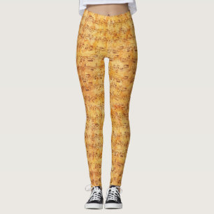 Leggings Notas musicales