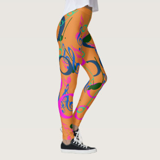 Leggings Notas musicales Leyendas