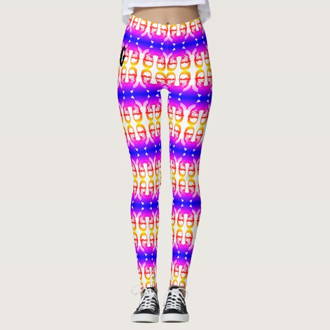 LEGGINGS NOTORIAS LEYES DE ESTILO RBG UNICORN (Anverso)