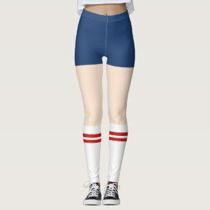 Leggings Novedad Nerdy Shorts Y Socks