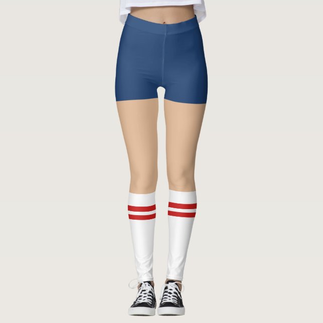 Leggings Novedad Nerdy Shorts Y Socks (Anverso)
