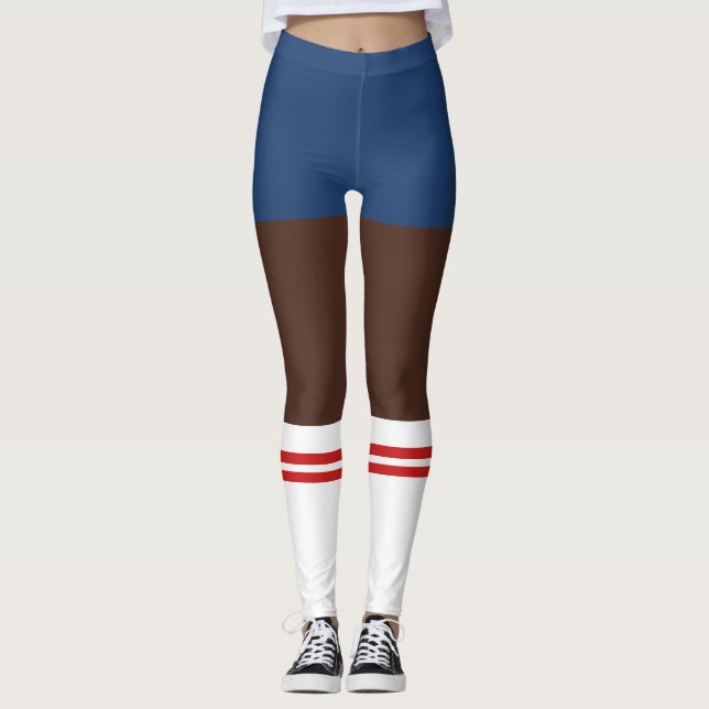 Leggings Novedad Nerdy Shorts Y Socks (Anverso)