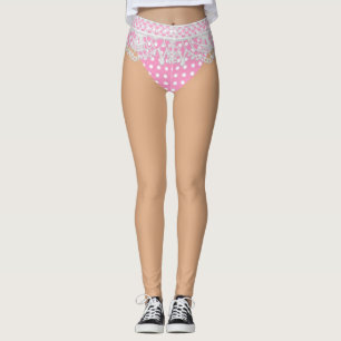 Leggings Novia Coqueta   Ropa Interior Falsa   Luna de Miel