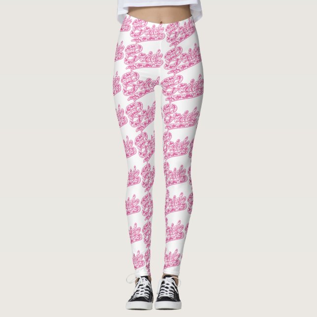 Leggings Novia Flor de Rosa (Anverso)