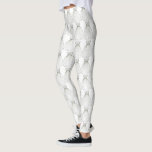 Leggings Novia Princesa Blanca Boda Vestido Ducha Bridal<br><div class="desc">Las leyendas presentan un ilustracion de marca original de una fila de vestidos de boda de estilo princesa blanca bonito. ¡Perfecto para la novia! El diseñador está disponible para crear y cargar diseños personalizados para que coincidan con los colores y temas de su boda; haga clic en "Preguntar a este...</div>