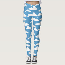 Leggings Nube azul