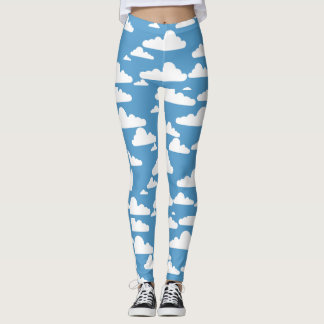 Leggings Nube azul