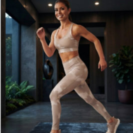 Leggings Nube beige neutra