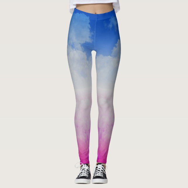 Leggings Nubes coloreadas dos (Anverso)