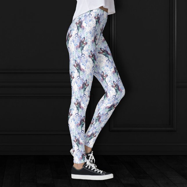 Leggings Nubes de Dinocorn | Dinosaurio Cuerno de Unicornio (Subido por el creador)