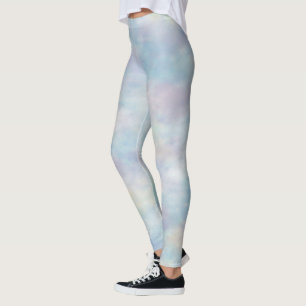 Leggings Nubes de pastel multicolor