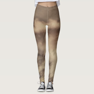 LEGGINGS NUBES DE TORMENTA Y MONOGRAMA PERSONALIZADO