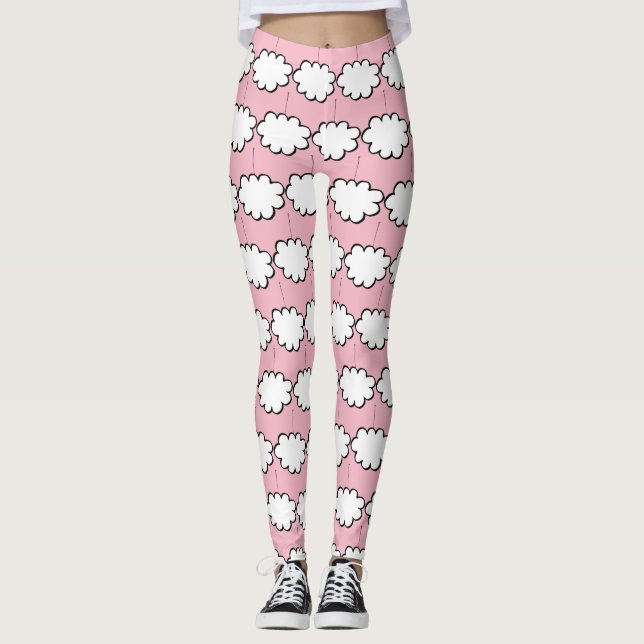 Leggings Nubes en Cuerdas (Anverso)