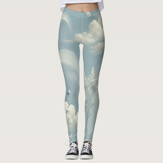 Leggings Nubes etéreas (Anverso)
