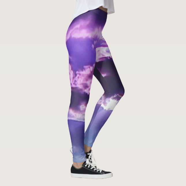 Leggings Nubes moradas (Derecha)