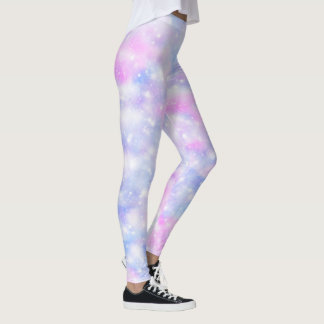 Leggings Nubes Pastel Gradiente Estético