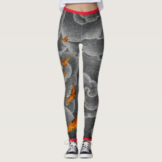 LEGGINGS NUBES Y MARIPOSAS JAPONESAS