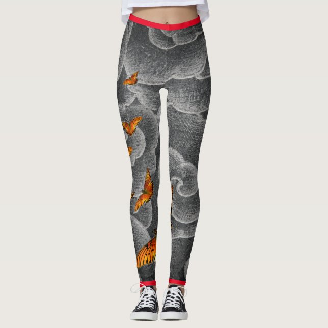 LEGGINGS NUBES Y MARIPOSAS JAPONESAS (Anverso)