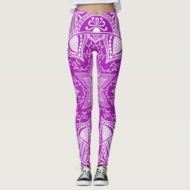 Leggings Nudibranch Mandala (Anverso)