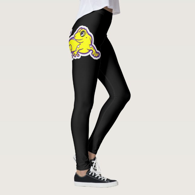 Leggings Nuestras piernas "Elvis" en morado (Derecha)