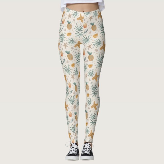 Leggings Nuestros Recuerdos Del Océano Persisten (Anverso)