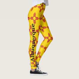 Leggings Nueva México: Pelotas de carreras para mujeres