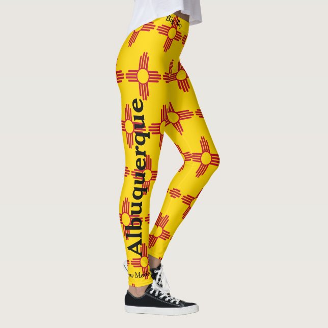 Leggings Nueva México: Pelotas de carreras para mujeres (Derecha)