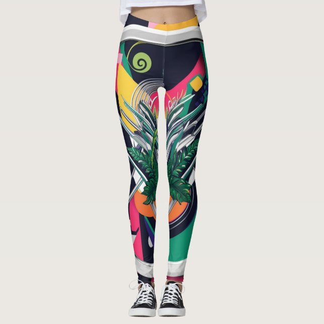 Leggings Nuevo diseño clásico (Anverso)