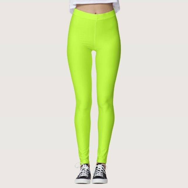 Leggings Nuevo verde neón (Anverso)
