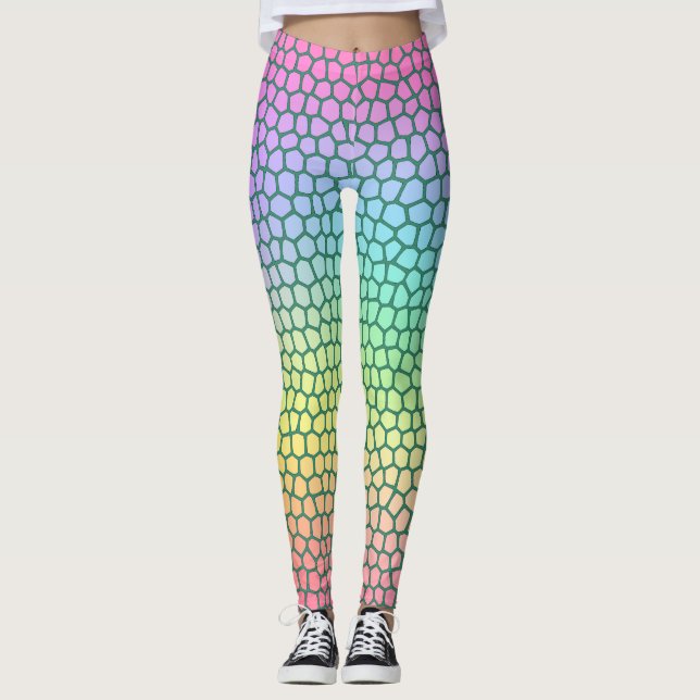 LEGGINGS NUEVOS LEGADOS ACTIVOS DE DIVERSIÓN BRILLANTE (Anverso)