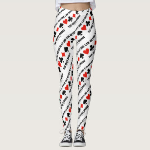 Leggings Nunca Se Puede Jugar Demasiado Puente Cuatro Traje
