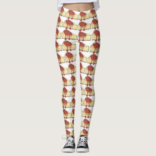 Leggings NYC New York Cherry Cheesecake Cheese Cake Foodie