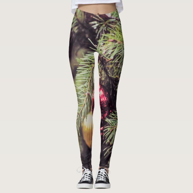Leggings O Árbol de Navidad (Anverso)