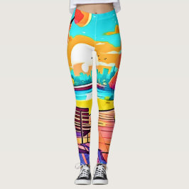 Leggings Oasis Urbano Panorama Atardecer