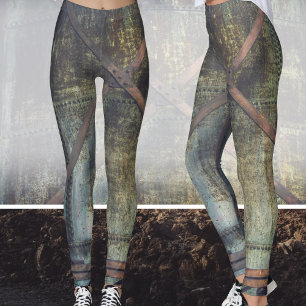 Leggings Objetos industriales ajustados en el paisaje urban