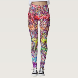 Leggings Obra de arte en mármol con orgullo