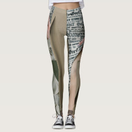 Leggings Obra maestra de las leyendas: Adoptar la arte mode