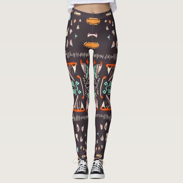 Leggings Occidental bohemio (Anverso)