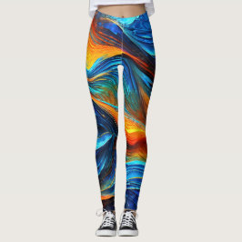 Leggings Ocean Lava "Piroquático"