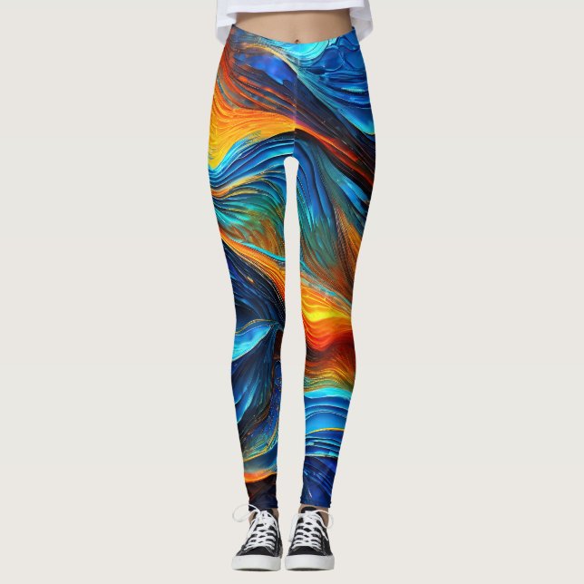 Leggings Ocean Lava "Piroquático" (Anverso)