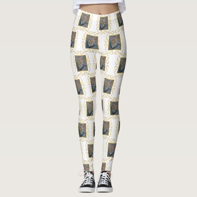 Leggings Ocelot Frameado (Anverso)