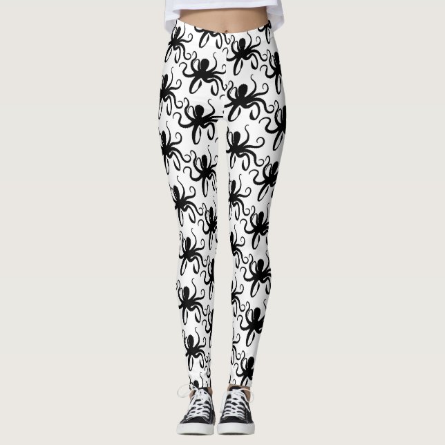Leggings Octopus Silhouette Thunder_Cove (Anverso)