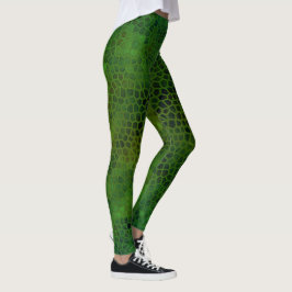 Leggings Ocultar el dinosaurio verde