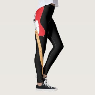 LEGGINGS OCUPACIÓN DE LA GUITARRA ELÉCTRICA ICONICA