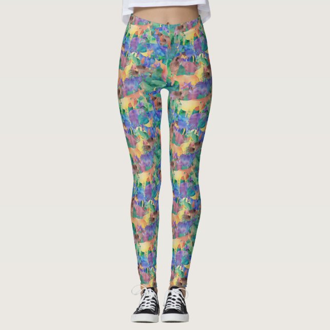 Leggings ¡Oh, mi Okapi! (Anverso)