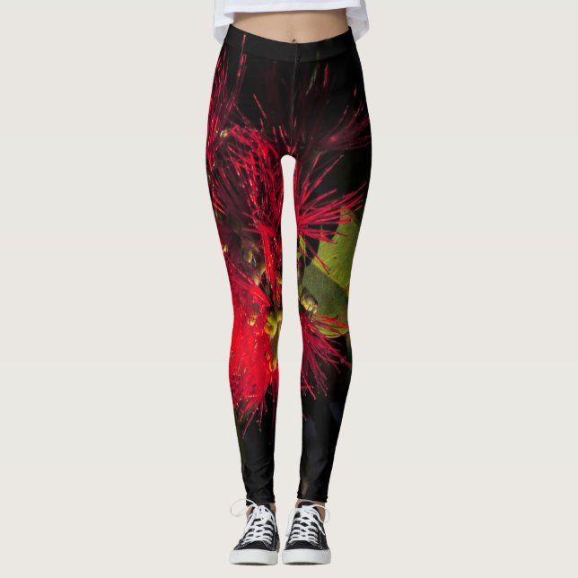 Leggings Ohia roja (Anverso)